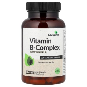 Vitamin B-Complex with Vitamin C, 120 Vegetarian Capsules Vitamin B-Complex with Vitamin C, 120 Vegetarian Capsules