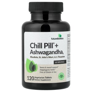 Chill Pill® + Ashwagandha, 120 Vegetarian Tablets Chill Pill® + Ashwagandha, 120 Vegetarian Tablets