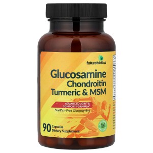 Glucosamine, Chondroitin, Turmeric & MSM, 90 Capsules Glucosamine, Chondroitin, Turmeric & MSM, 90 Capsules