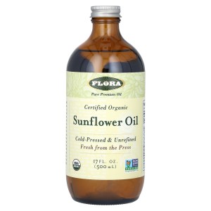 Certified Organic Sunflower Oil, 17 fl oz (500 ml) Certified Organic Sunflower Oil, 17 fl oz (500 ml)