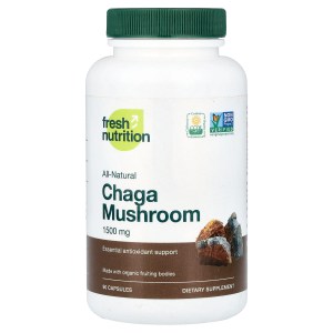 Chaga Mushroom, 90 Capsules (500 mg per Capsule) Chaga Mushroom, 90 Capsules (500 mg per Capsule)