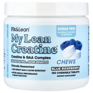 My Lean Creatine™ Chews, Blue Raspberry, 120 Chewable Tablets My Lean Creatine™ Chews, Blue Raspberry, 120 Chewable Tablets