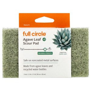 Agave Leaf Scour Pad, Maximum Strength, 3 Pack Agave Leaf Scour Pad, Maximum Strength, 3 Pack