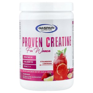 Proven Creatine For Women, Strawberry Lemonade, 15.87 oz (450 g) Proven Creatine For Women, Strawberry Lemonade, 15.87 oz (450 g)