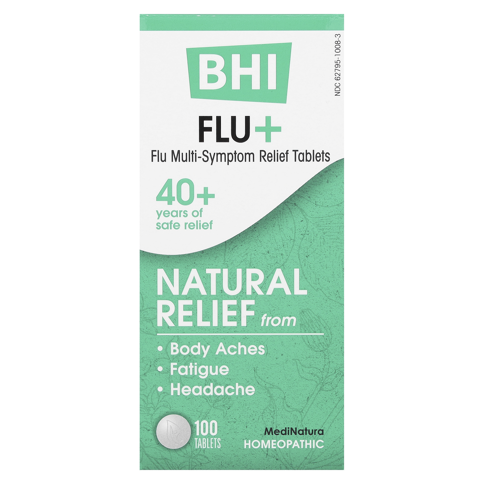 BHI Flu+, 100 Tablets
