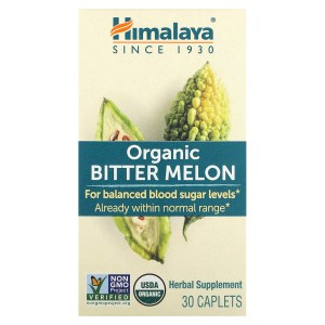 Organic Bitter Melon, 30 Caplets Organic Bitter Melon, 30 Caplets