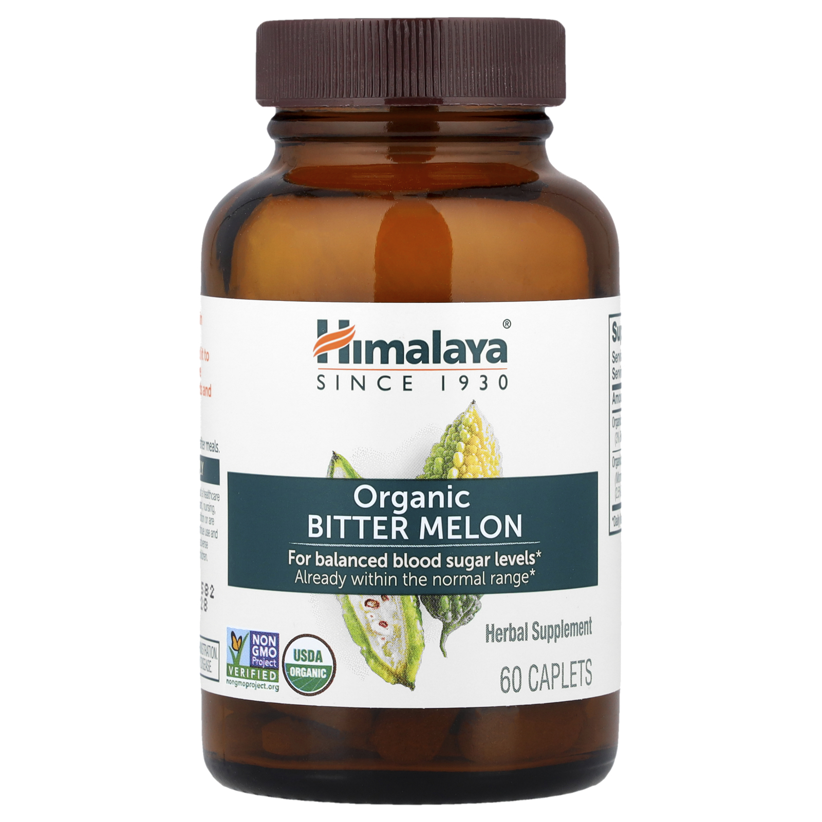 Organic Bitter Melon, 60 Caplets