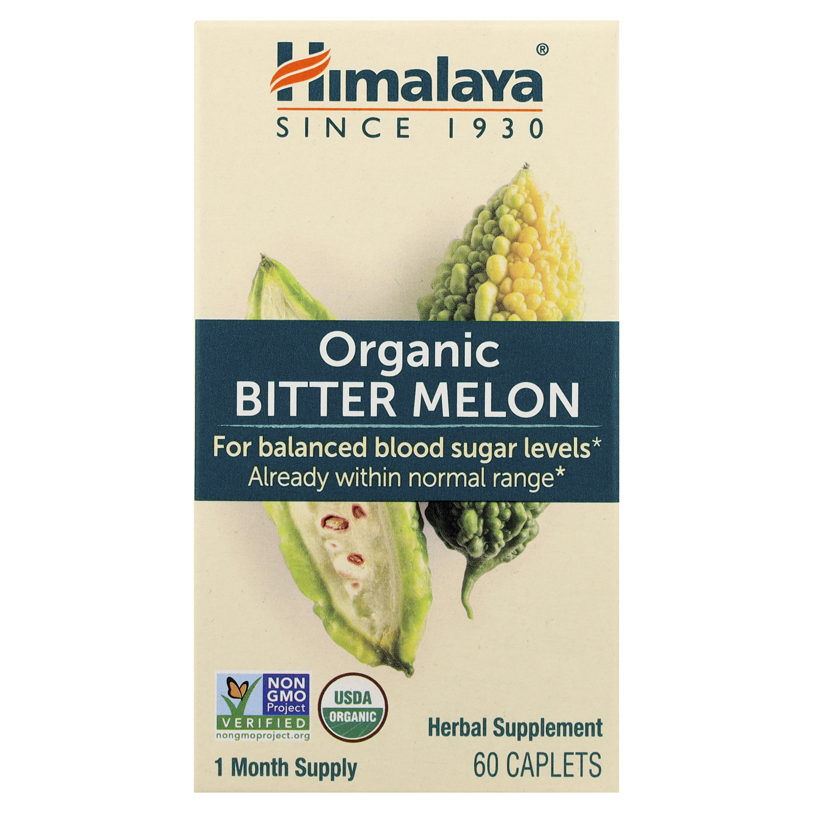Organic Bitter Melon, 60 Caplets