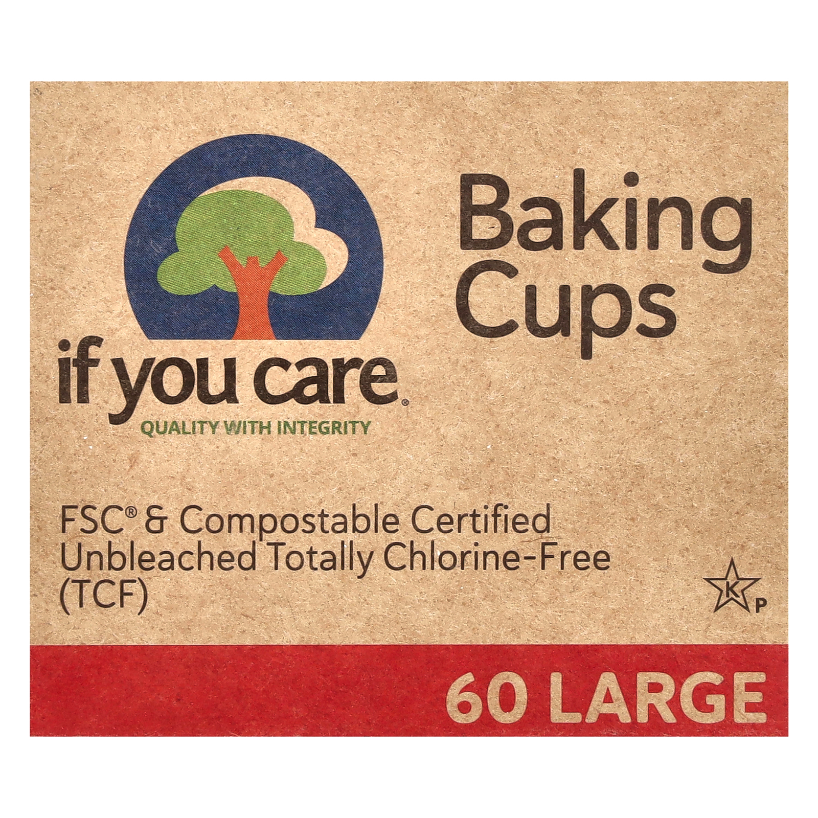 Baking Cups, Large , 60 Count