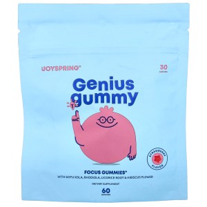 Genius Gummy, Strawberry, 60 Gummies Genius Gummy, Strawberry, 60 Gummies