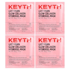 Lucy PDRN Glow Collagen Hydrogel Beauty Mask, 4 Sheets, 1.34 oz (38 g) Each Lucy PDRN Glow Collagen Hydrogel Beauty Mask, 4 Sheets, 1.34 oz (38 g) Each