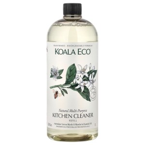 Natural Multi-Purpose Kitchen Cleaner, Refill, Australian Lemon Myrtle & Mandarin Essential Oil, 33.8 fl oz (1 l) Natural Multi-Purpose Kitchen Cleaner, Refill, Australian Lemon Myrtle & Mandarin Essential Oil, 33.8 fl oz (1 l)