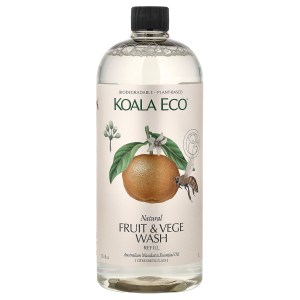 Natural Fruit & Vege Wash, Refill, Australian Mandarin Essential Oil, 33.8 fl oz (1 l) Natural Fruit & Vege Wash, Refill, Australian Mandarin Essential Oil, 33.8 fl oz (1 l)