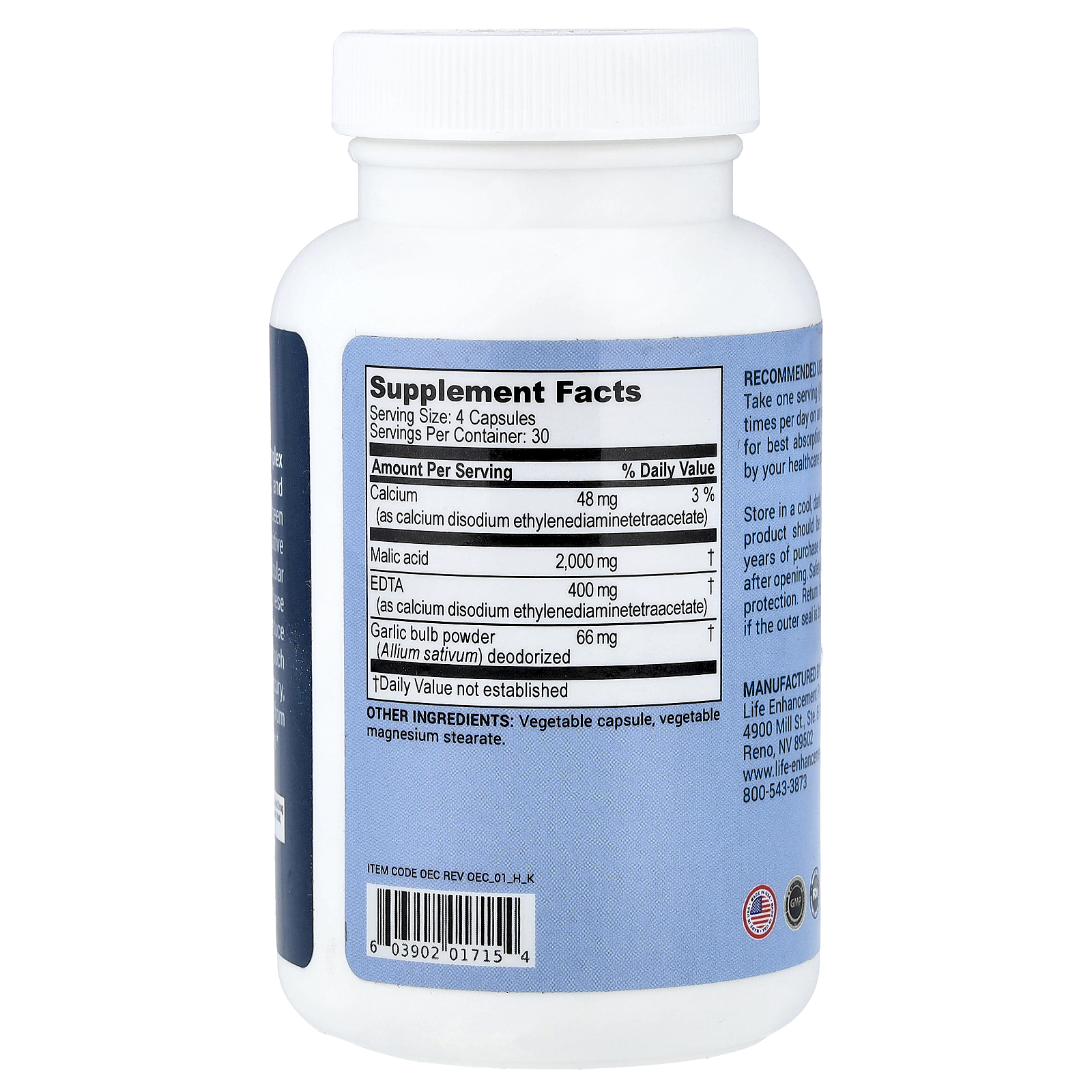 EDTA Chelator Complex™, 120 Vegetarian Capsules