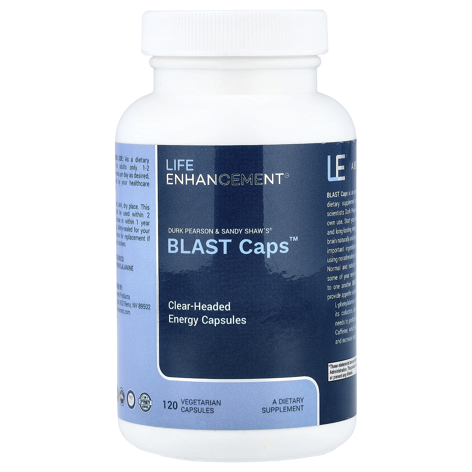 Blast Caps™, 120 Vegetarian Capsules