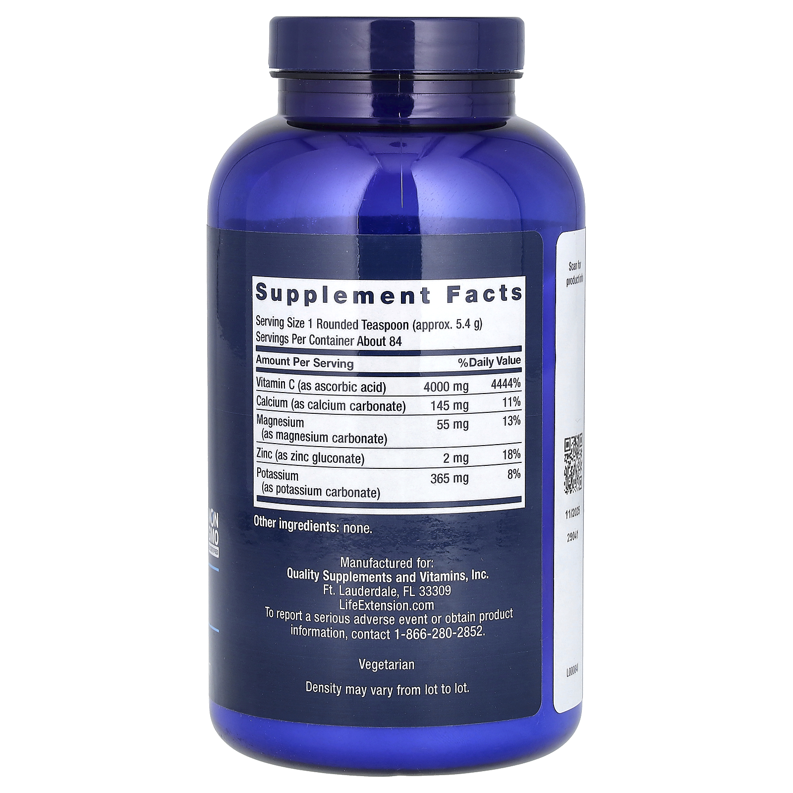 Buffered Vitamin C Powder, 16 oz (454 g)