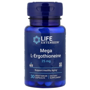 Mega L-Ergothioneine, 30 Vegetarian Capsules Mega L-Ergothioneine, 30 Vegetarian Capsules