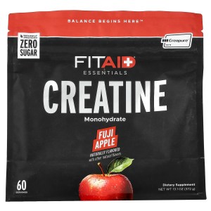 Essentials, Creatine Monohydrate, Fuji Apple, 13.1 oz (372 g) Essentials, Creatine Monohydrate, Fuji Apple, 13.1 oz (372 g)