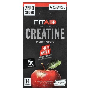 Essentials, Creatine Monohydrate, Fuji Apple, 14 Sticks, 0.22 oz (6.2 g) Each Essentials, Creatine Monohydrate, Fuji Apple, 14 Sticks, 0.22 oz (6.2 g) Each