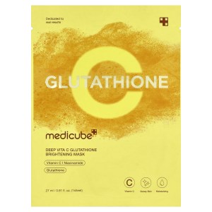 Deep Vita C Glutathione Brightening Beauty Mask, 1 Sheet, 0.91 fl oz (27 ml) Deep Vita C Glutathione Brightening Beauty Mask, 1 Sheet, 0.91 fl oz (27 ml)