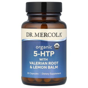 Organic 5-HTP With Valerian Root & Lemon Balm, 30 Capsules Organic 5-HTP With Valerian Root & Lemon Balm, 30 Capsules