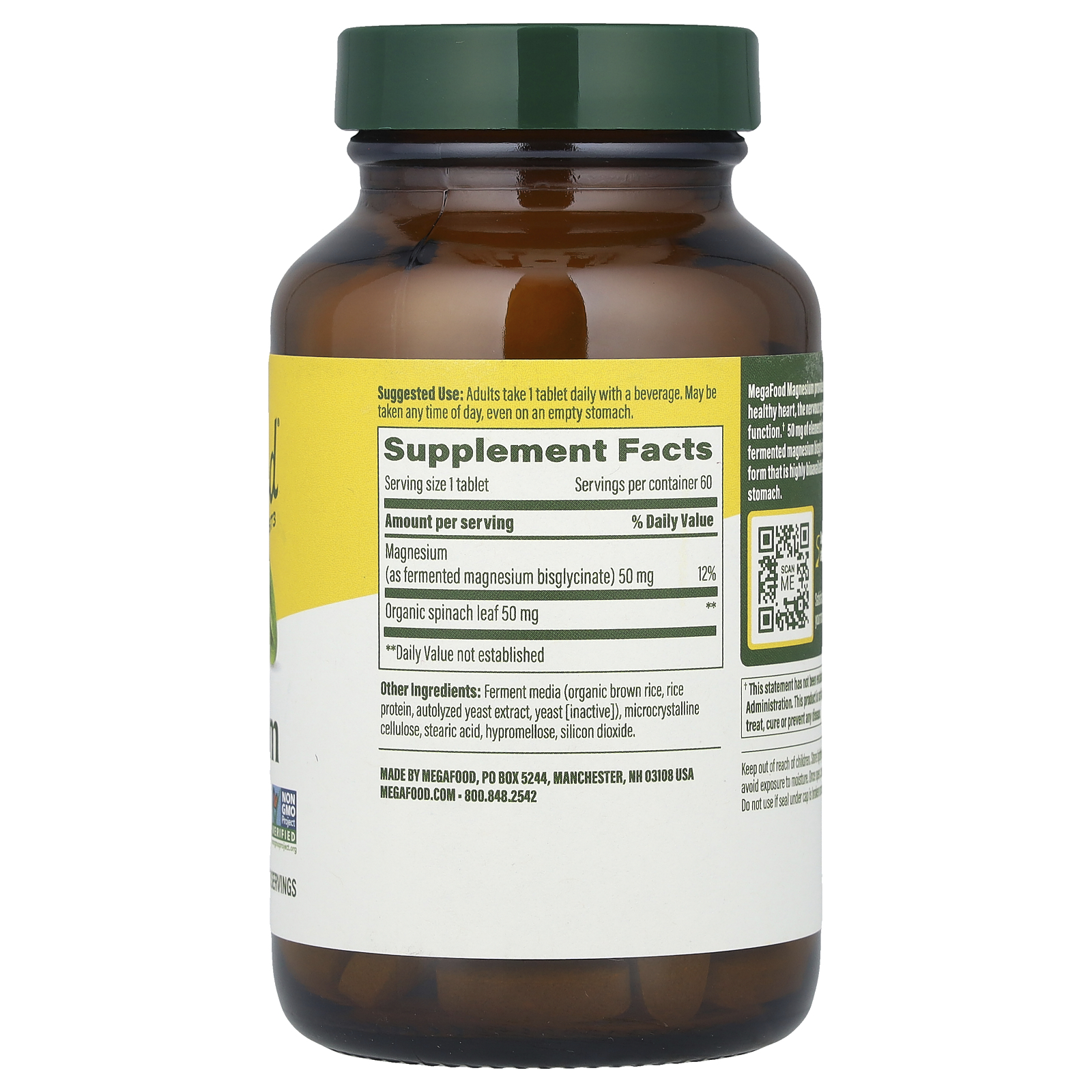 Magnesium, 60 Tablets