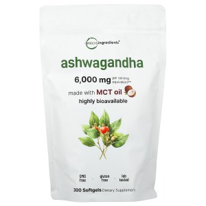 Ashwagandha, 300 Softgels Ashwagandha, 300 Softgels