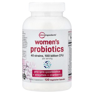 Women’s Probiotics, 120 Vegetarian Capsules Women’s Probiotics, 120 Vegetarian Capsules