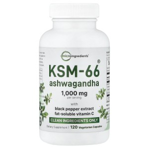 KSM-66® Ashwagandha, 120 Vegetarian Capsules KSM-66® Ashwagandha, 120 Vegetarian Capsules