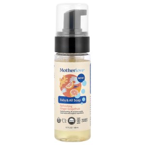 Baby & All Soap, Refreshing Ginger Grapefruit , 5.7 fl oz (168 ml) Baby & All Soap, Refreshing Ginger Grapefruit , 5.7 fl oz (168 ml)