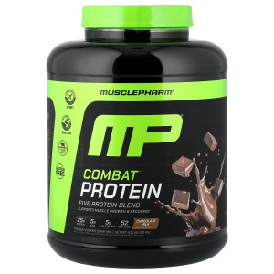 Combat® Protein Powder, Chocolate Milk, 4.2 lbs (1.9 kg) Combat® Protein Powder, Chocolate Milk, 4.2 lbs (1.9 kg)