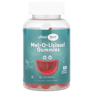 Mel-O-Licious! Gummies, Natural Cherry & Orange, 60 Gummies (1 mg per Gummy) Mel-O-Licious! Gummies, Natural Cherry & Orange, 60 Gummies (1 mg per Gummy)