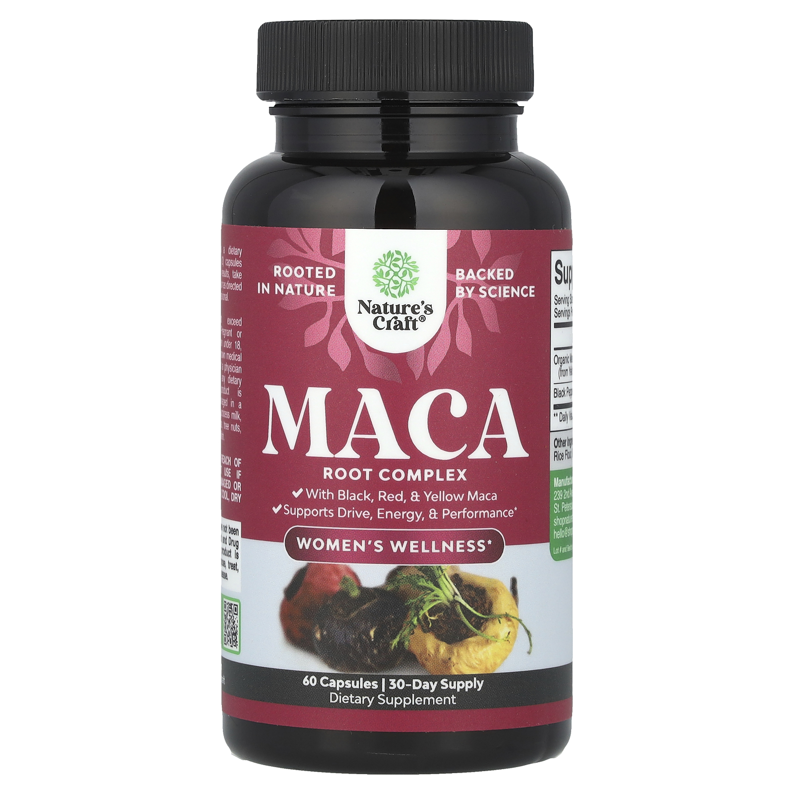 Women’s Wellness, Maca Root Complex, 60 Capsules