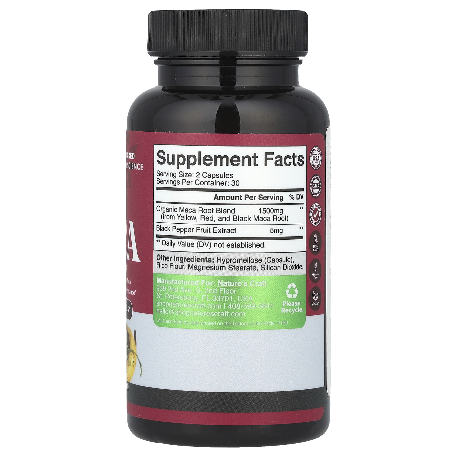 Women’s Wellness, Maca Root Complex, 60 Capsules