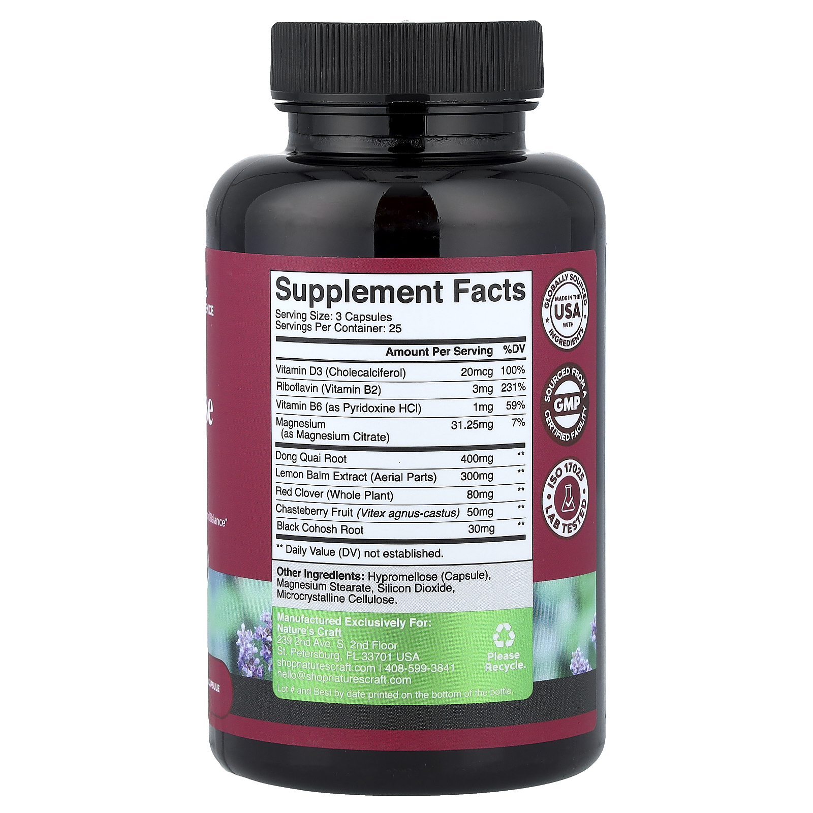 Menopause Support, 75 Capsules