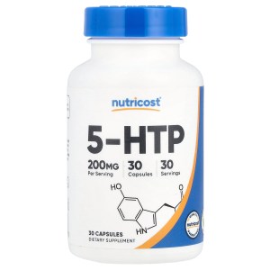 5-HTP, 200 mg, 30 Capsules 5-HTP, 200 mg, 30 Capsules