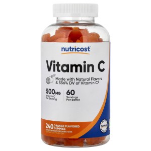Vitamin C Gummies, Orange, 240 Gummies Vitamin C Gummies, Orange, 240 Gummies