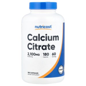 Calcium Citrate, 180 Capsules (700 mg per Capsule) Calcium Citrate, 180 Capsules (700 mg per Capsule)