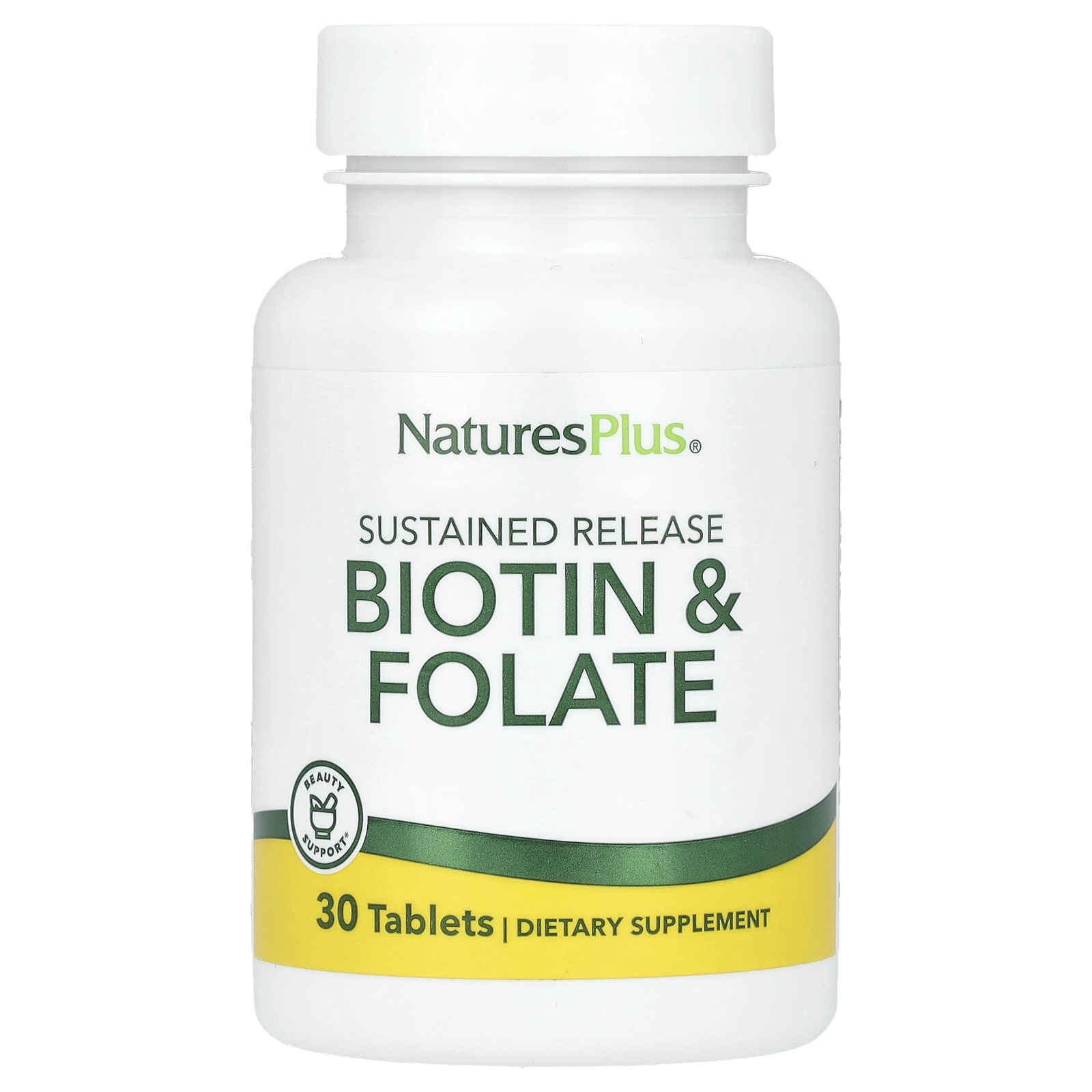 Sustained Release Biotin & Folate, 30 Tablets
