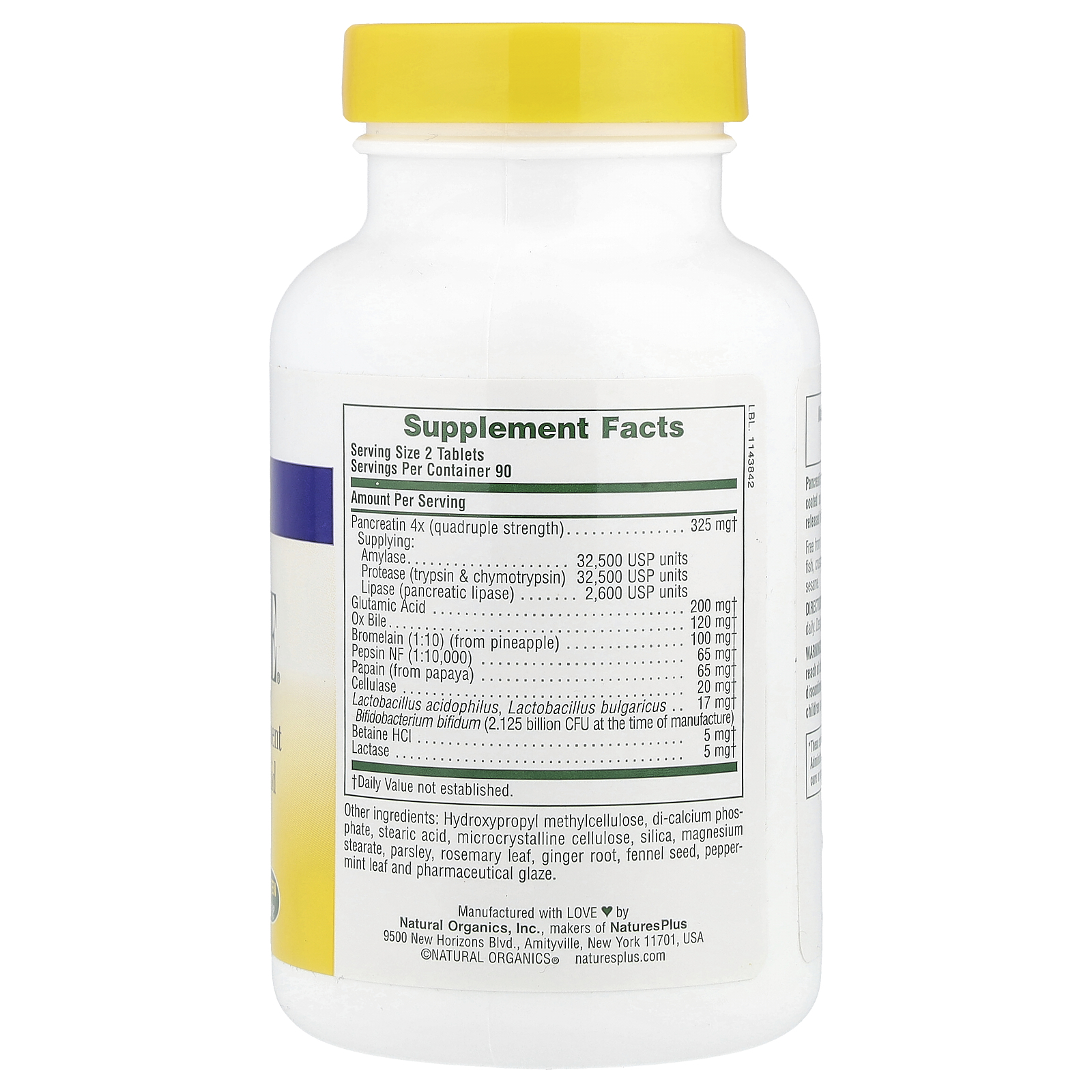 Ultra-Zyme®, Maximum Strength, 180 Tablets