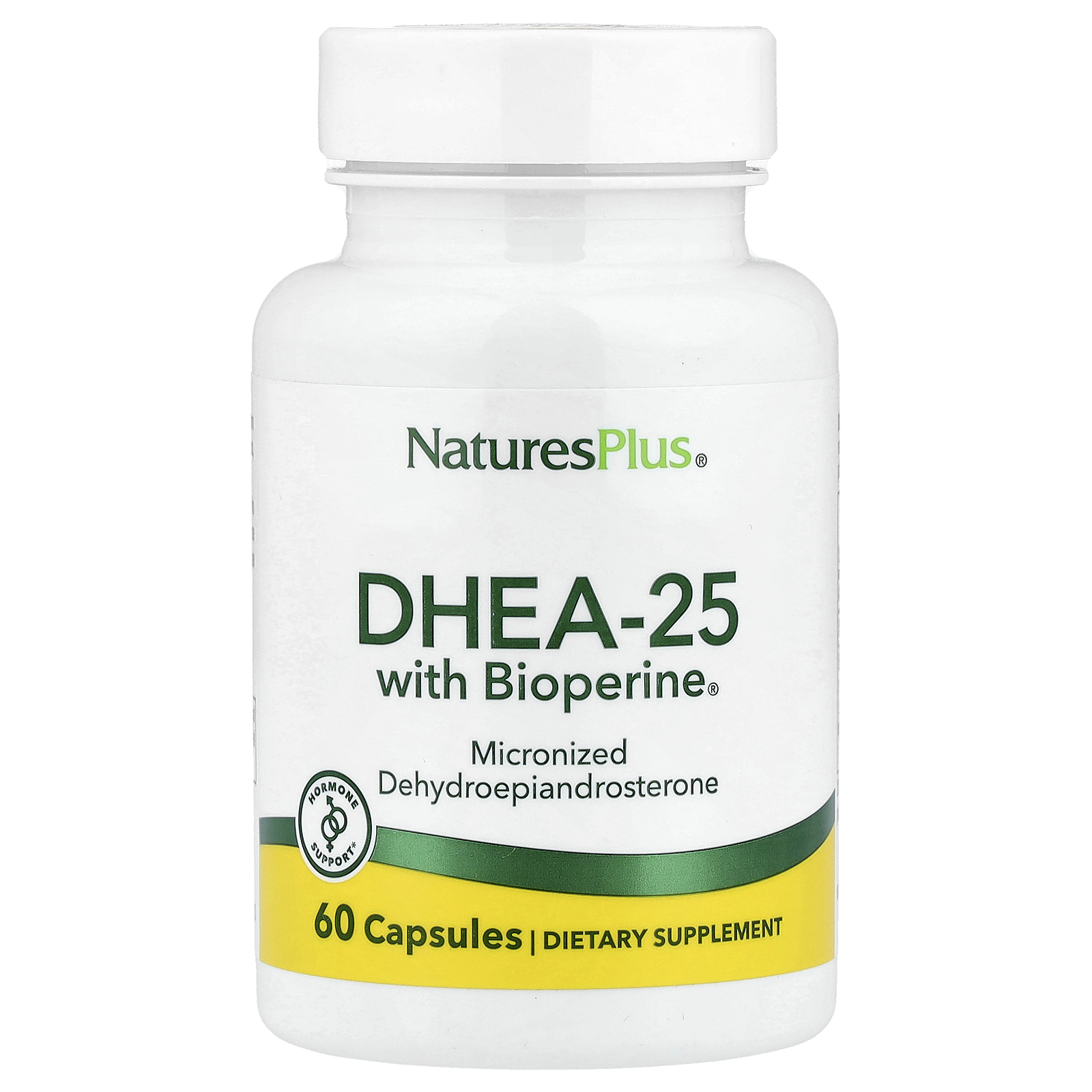 DHEA-25 with Bioperine®, 60 Capsules