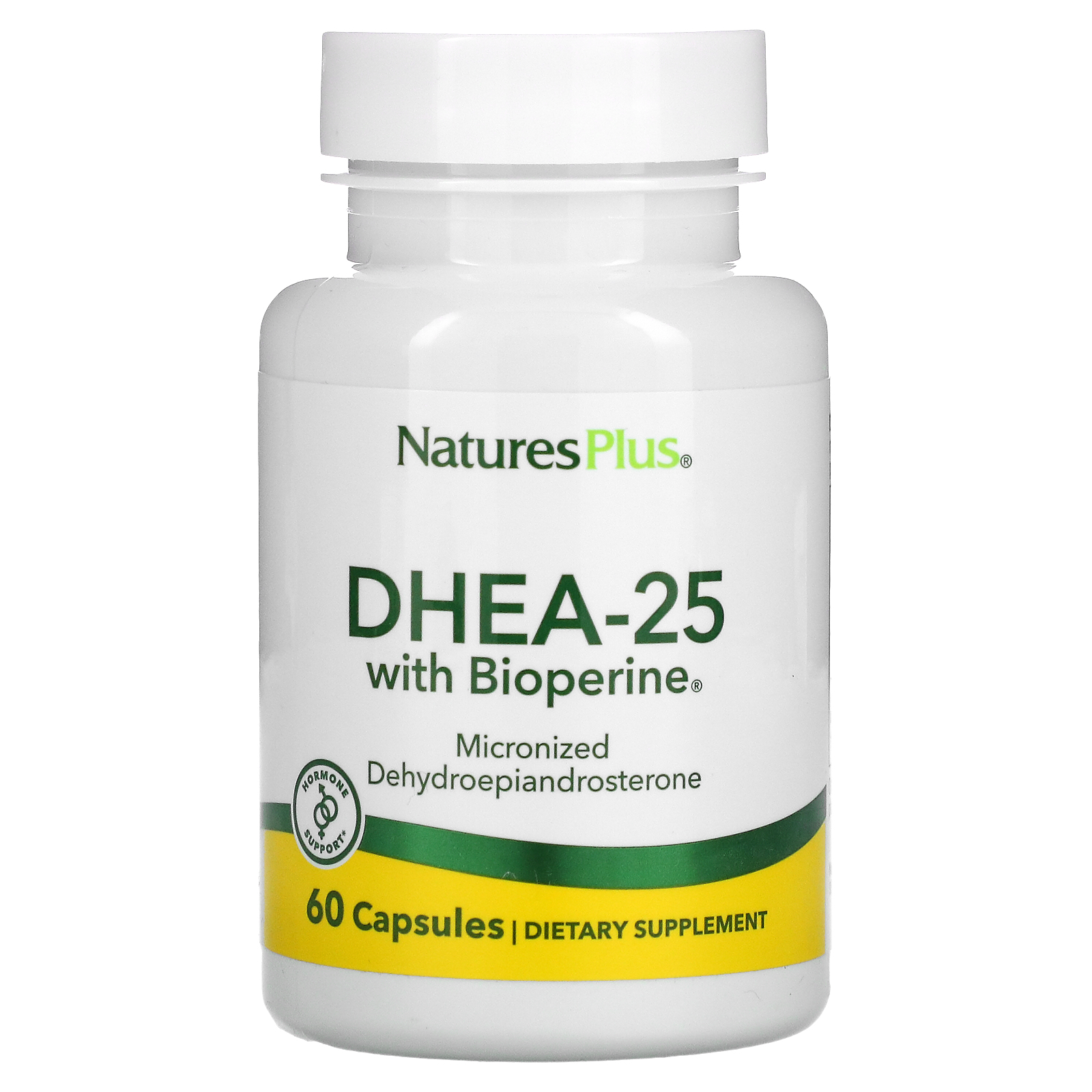 DHEA-25 with Bioperine®, 60 Capsules