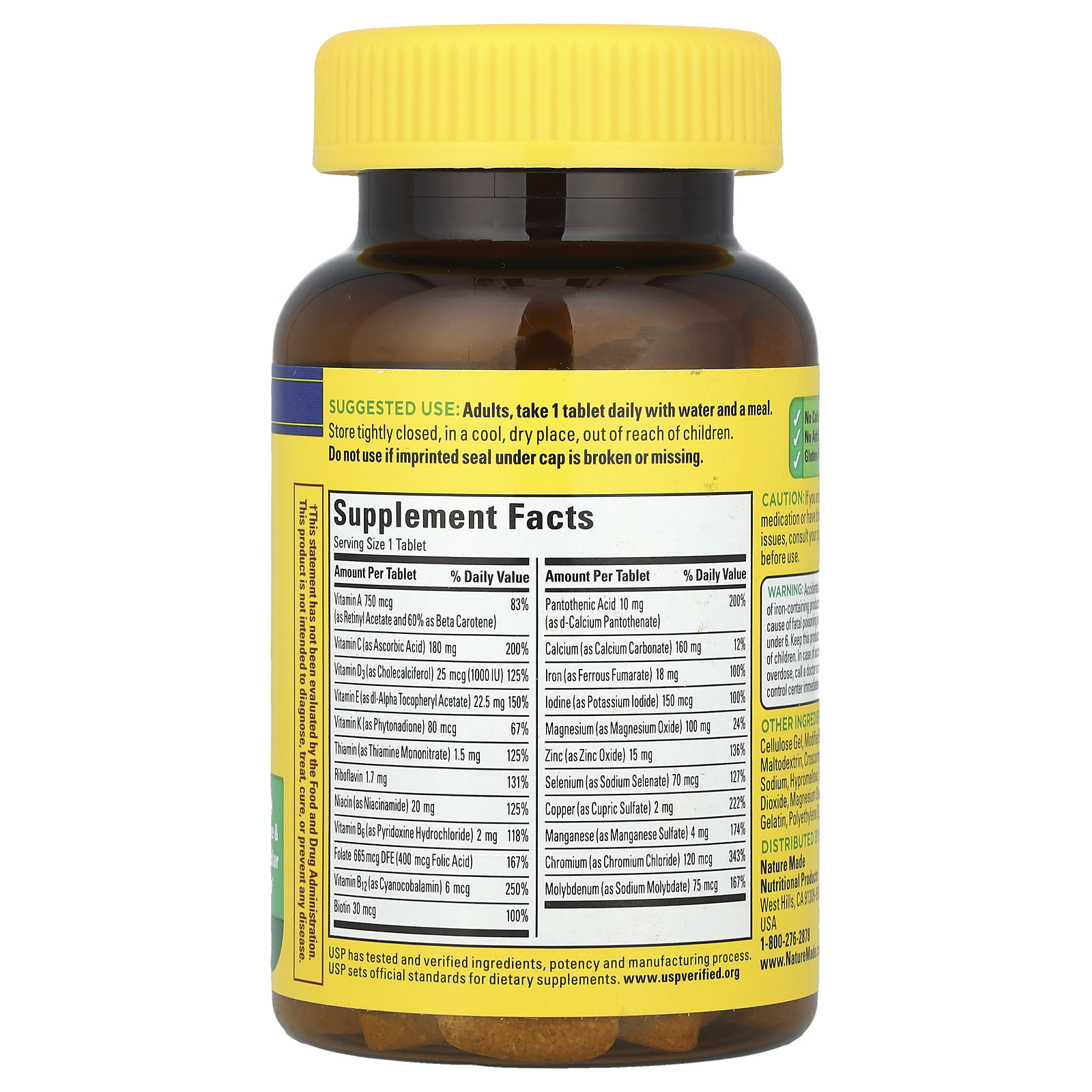Multi with Iron, 130 Tablets
