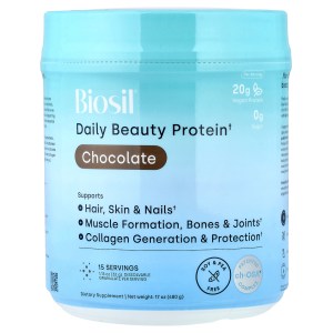 Daily Beauty Protein, Chocolate, 17 oz (480 g) Daily Beauty Protein, Chocolate, 17 oz (480 g)