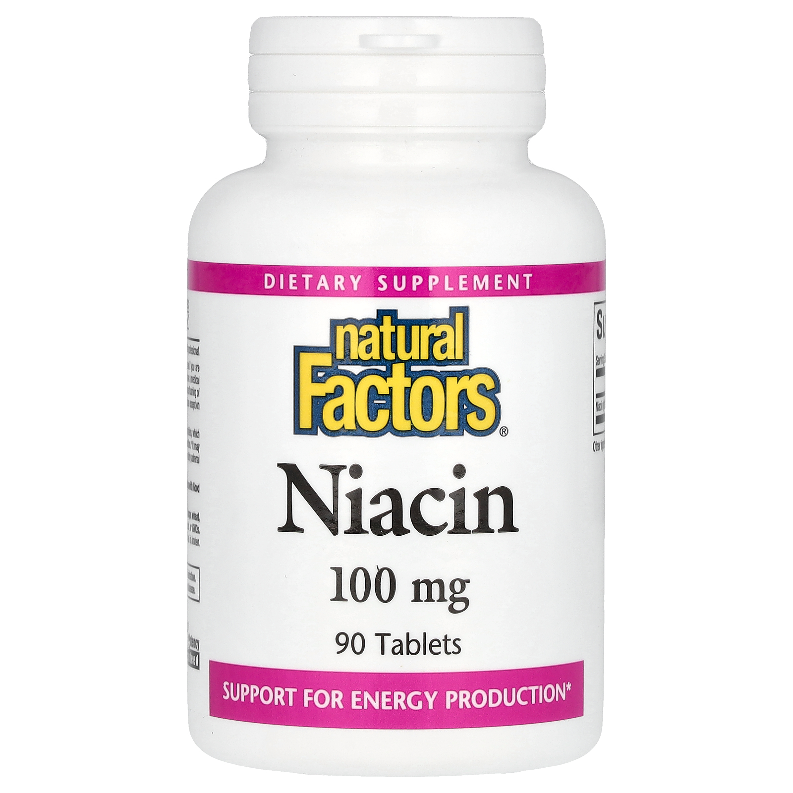 Niacin, 100 mg, 90 Tablets