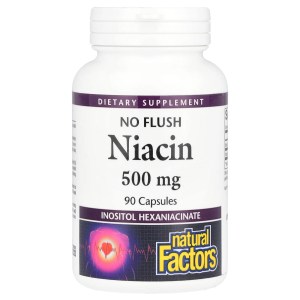 Niacin, No Flush , 500 mg, 90 Capsules Niacin, No Flush , 500 mg, 90 Capsules