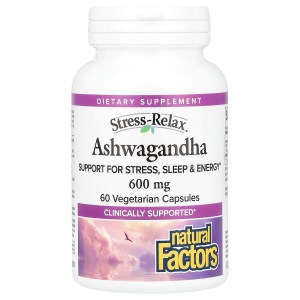 Stress-Relax®, Ashwagandha, 600 mg, 60 Vegetarian Capsules Stress-Relax®, Ashwagandha, 600 mg, 60 Vegetarian Capsules