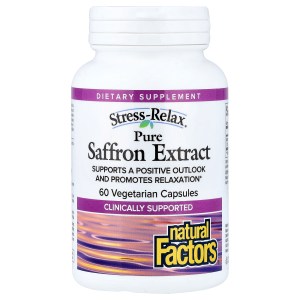 Stress-Relax®, Pure Saffron Extract, 60 Vegetarian Capsules (28 mg per Capsule) Stress-Relax®, Pure Saffron Extract, 60 Vegetarian Capsules (28 mg per Capsule)