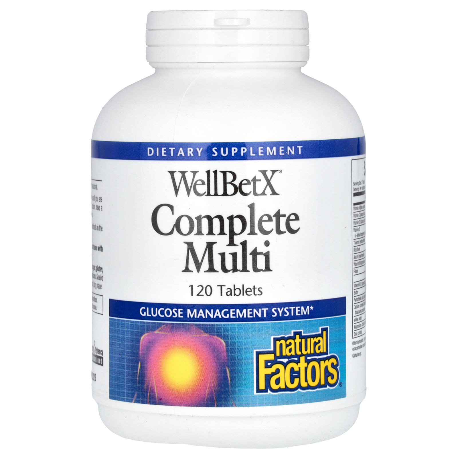 WellBetX®, Complete Multi, 120 Tablets