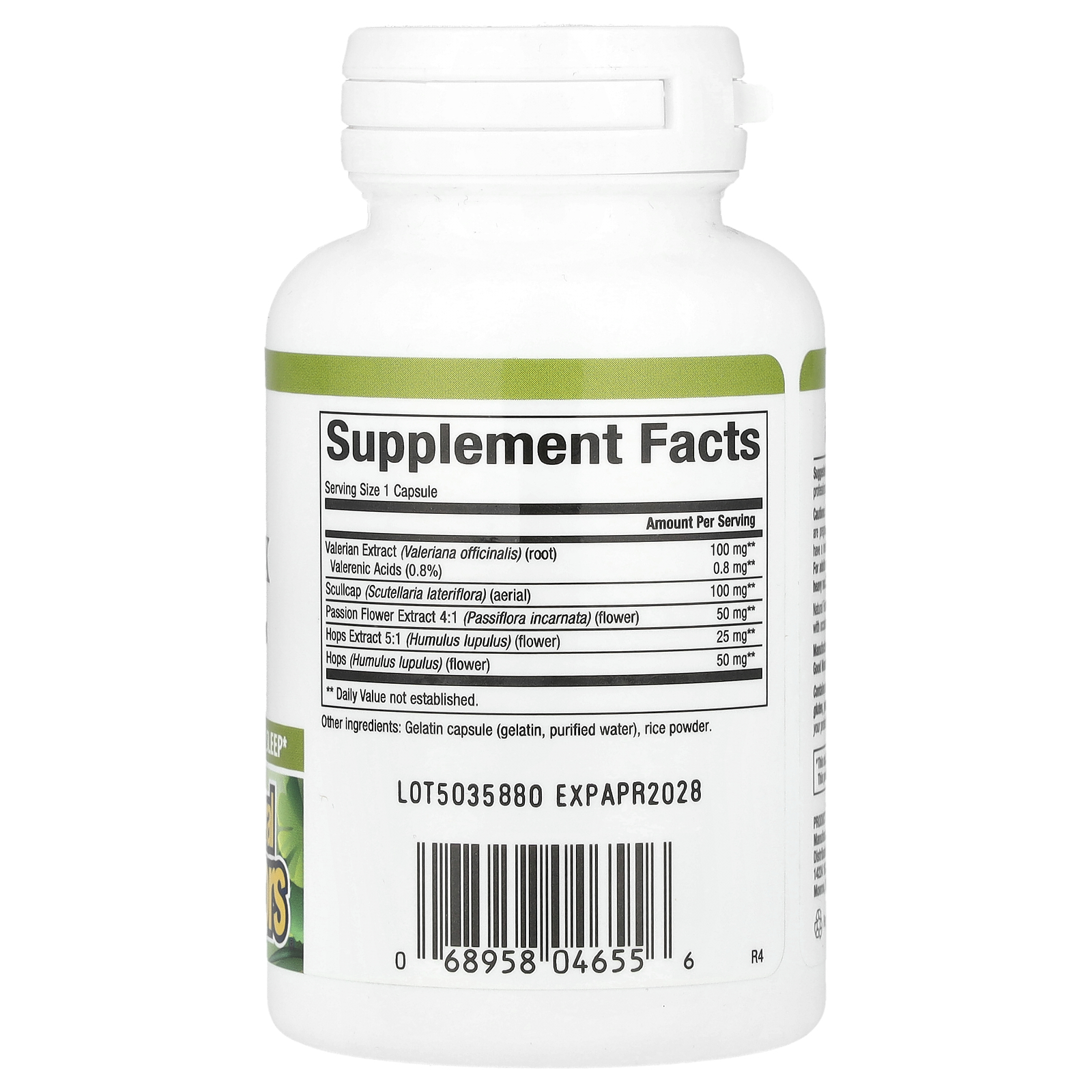 Herbal Factors®, Sleep Relax with Valerian & Hops, 90 Capsules